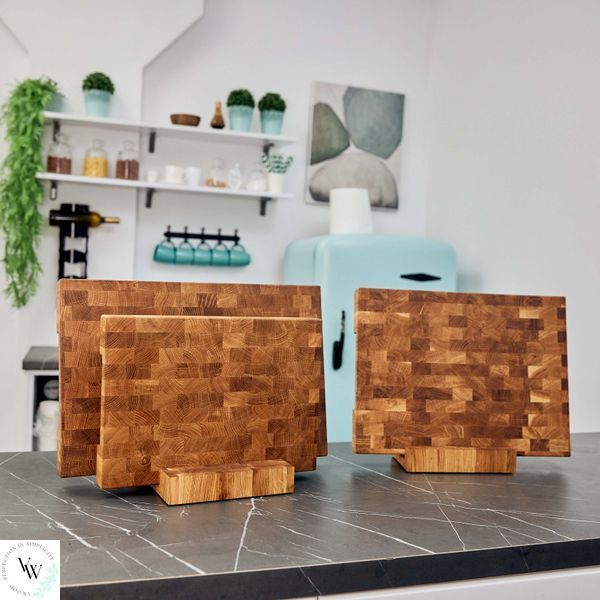 copy_Торцевая подставка для кухонной доски из дуба 06-005 фото